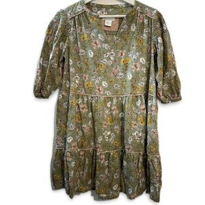 Cynthia Rowley Floral Babydoll Dress Size S